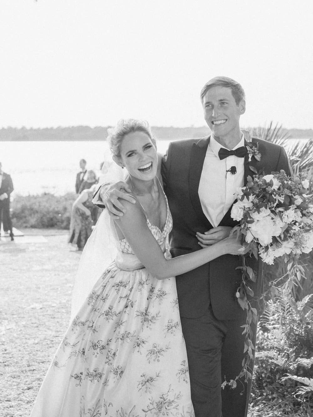 Christina + Matt's Blue-Hued Summer Wedding (Lowndes Grove ...